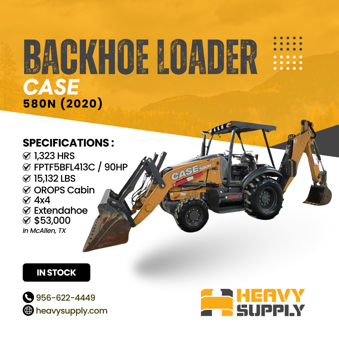 BACKHOE LOADER | CASE | 580N (2020)