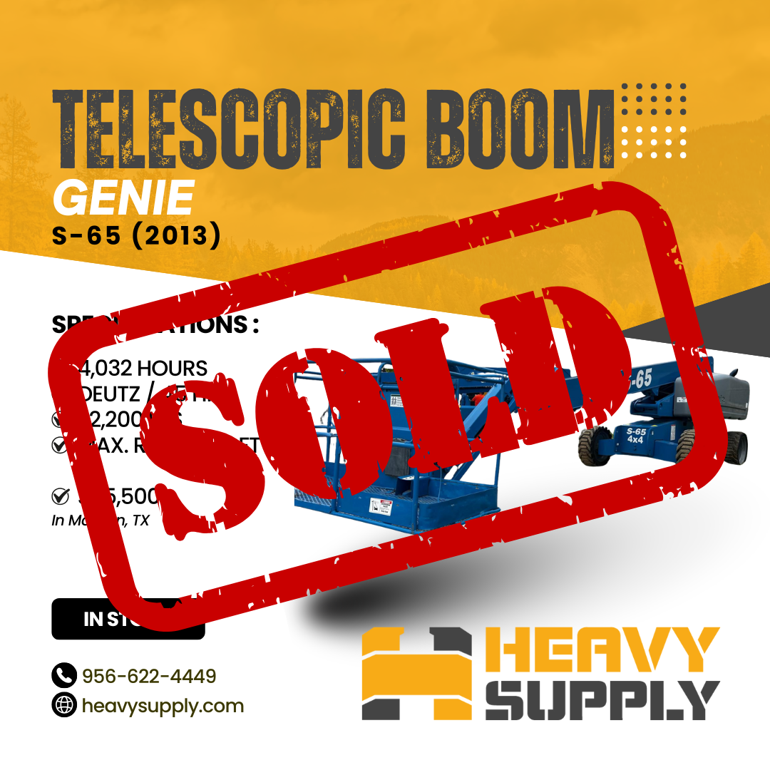 TELESCOPIC BOOM | GENIE | S-65 (2013)