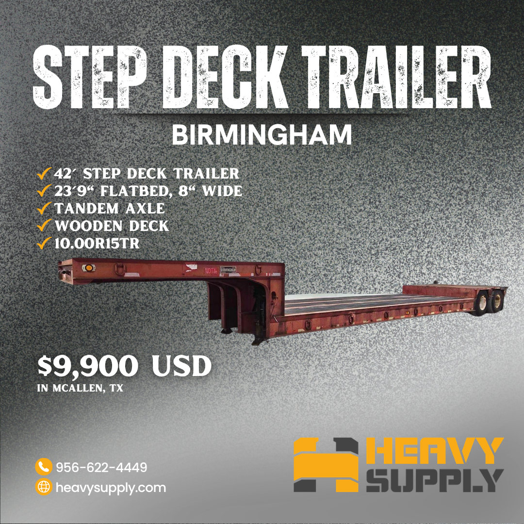STEP DECK TRAILER | BIRMINGHAM
