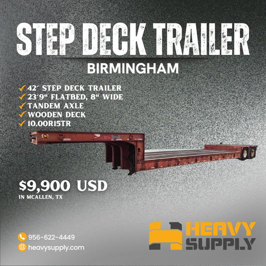 STEP DECK TRAILER | BIRMINGHAM