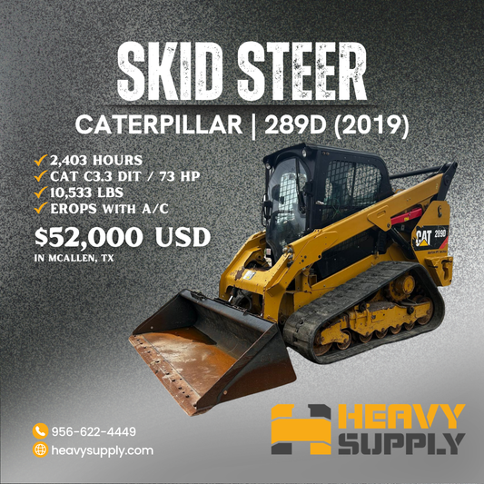 SKID STEER | CATERPILLAR | 289D (2019)