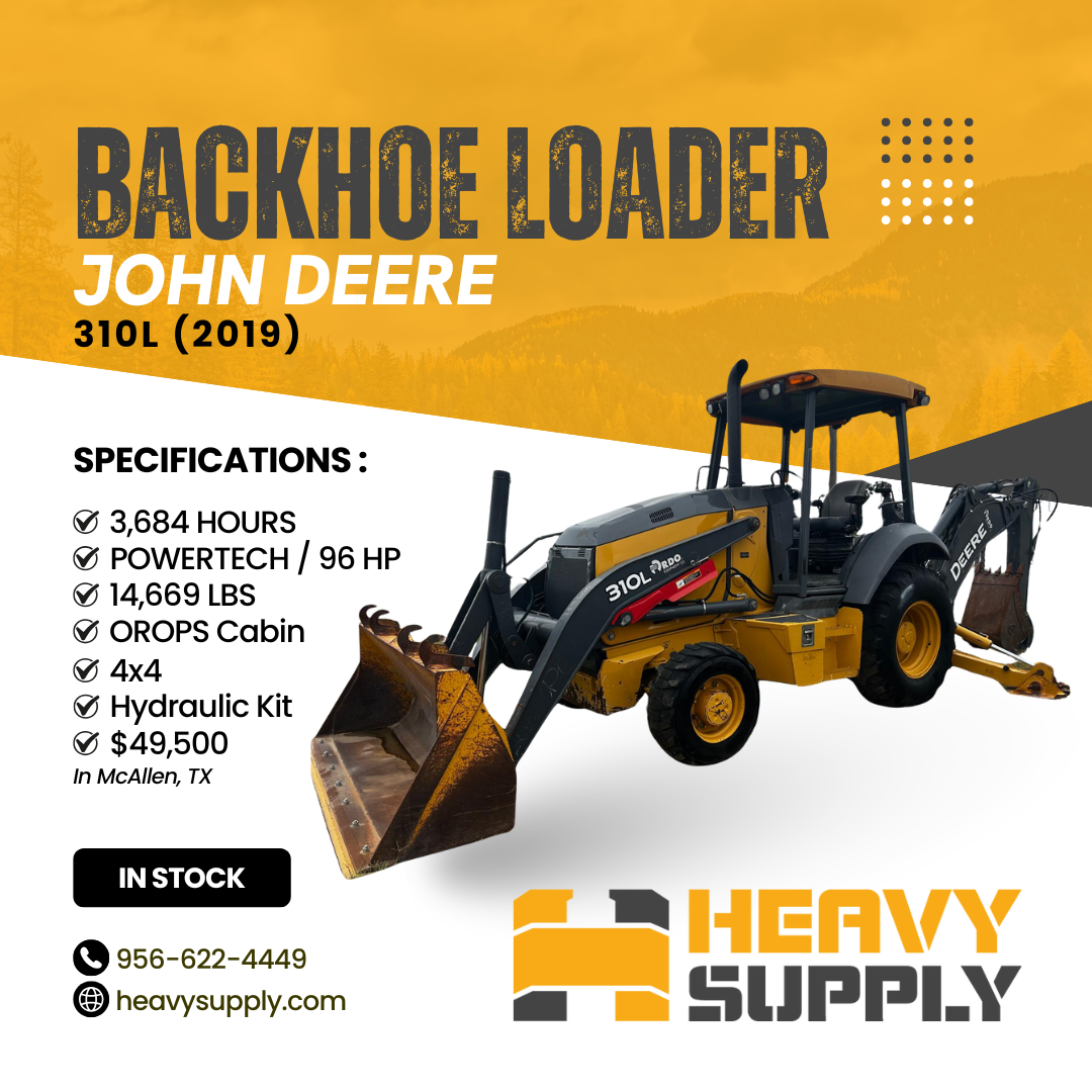 BACKHOE LOADER | JOHN DEERE | 310L (2018)