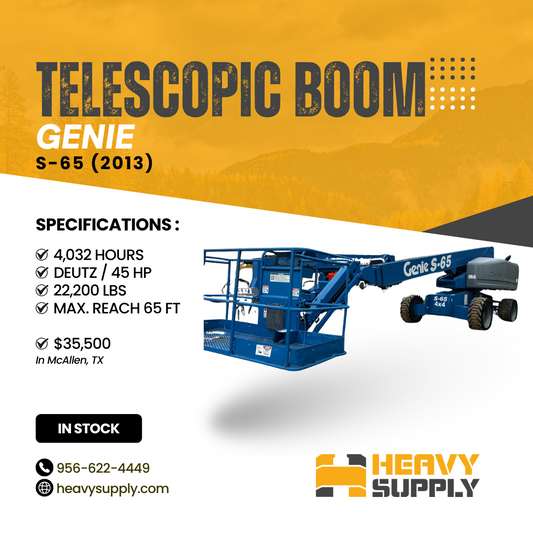 TELESCOPIC BOOM | GENIE | S-65 (2013)