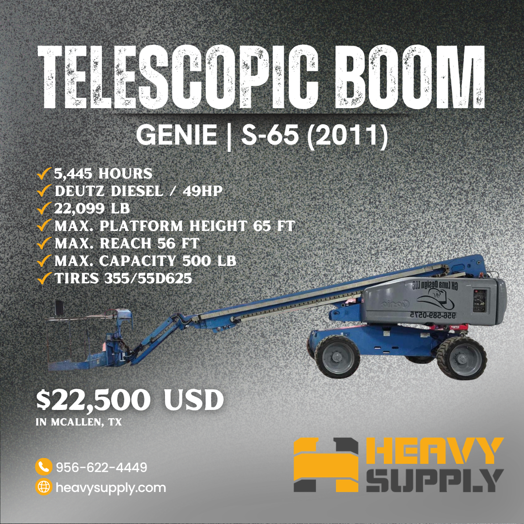 TELESCOPIC BOOM | GENIE | S-65 (2011)