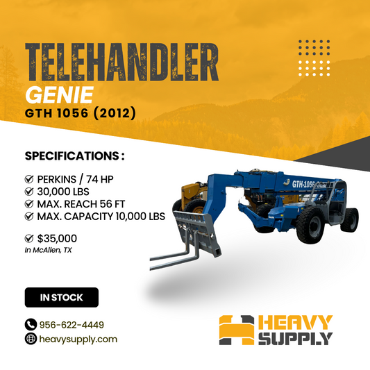 TELEHANDLER | GENIE | GTH 1056 (2012)