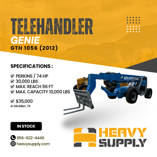TELEHANDLER | GENIE | GTH 1056 (2012)