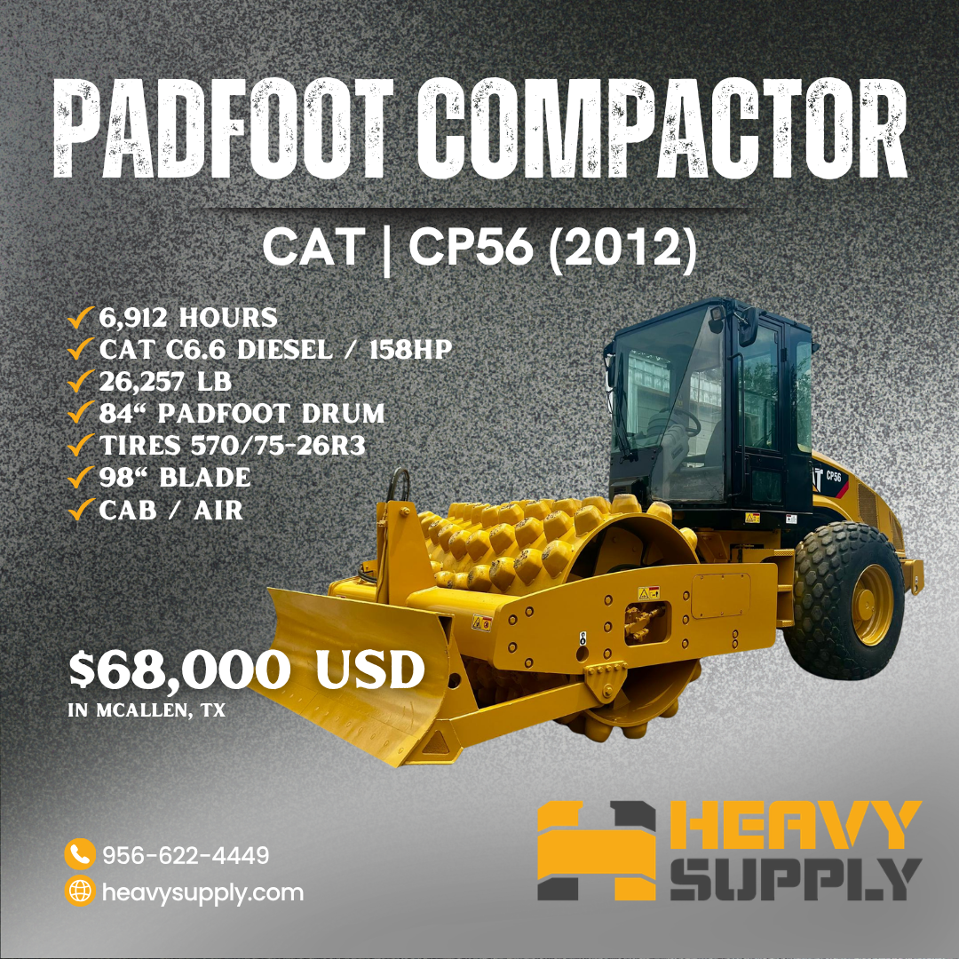 PADFOOT COMPACTOR | CAT | CP56 (2012)