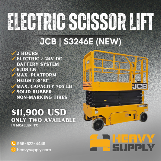 ELECTRIC SCISSOR LIFT | JCB | S3246E (NEW)