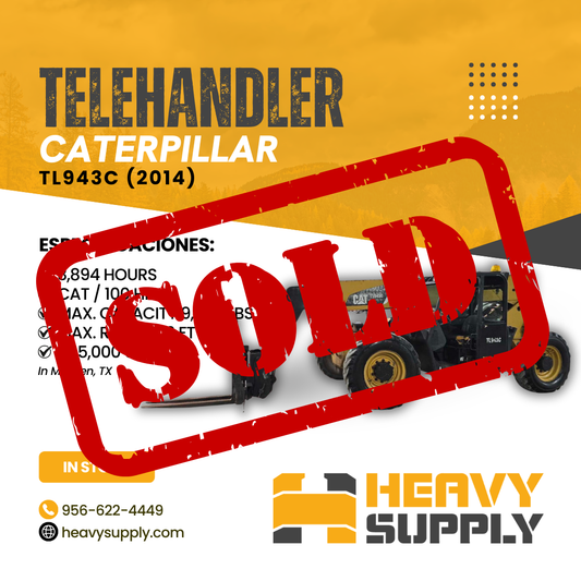 TELEHANDLER | CAT | TL943C (2014)