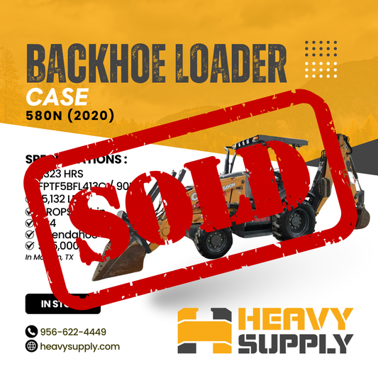 BACKHOE LOADER | CASE | 580N (2020)