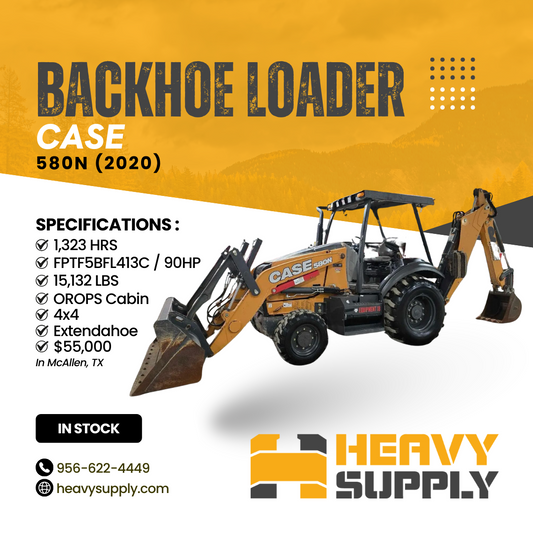 BACKHOE LOADER | CASE | 580N (2020)