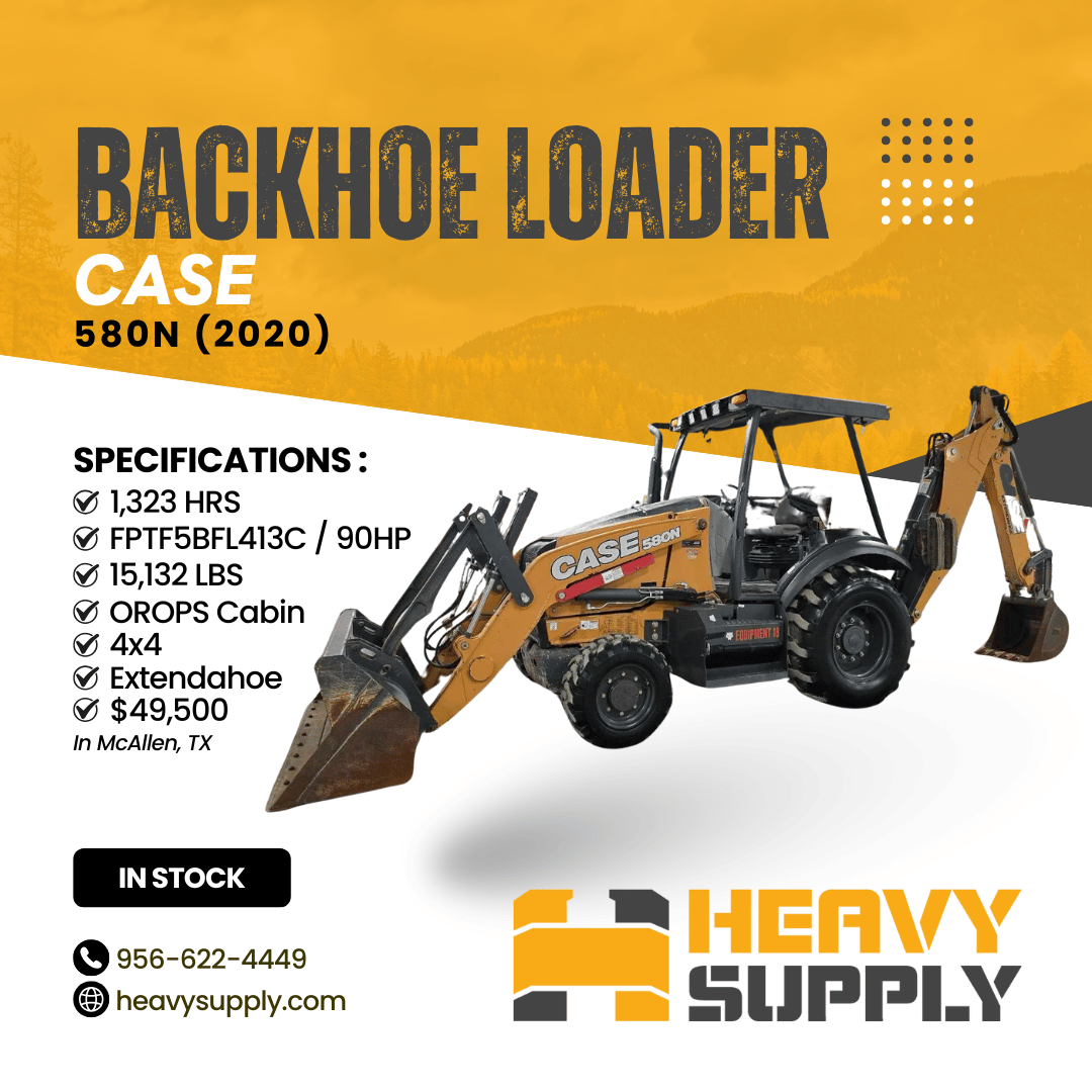 BACKHOE LOADER | CASE | 580N (2020)