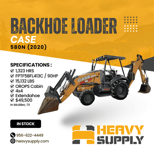 BACKHOE LOADER | CASE | 580N (2020)