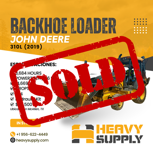 BACKHOE LOADER | JOHN DEERE | 310L (2019)